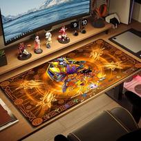 Digimon Color Mouse Pad Large Gaming Table Cushion Non-slip Laptop Tablet Big Mousepad XXL Mat Mini PC Playmat With Lock edge 30cmx60cm(11.8x23.6inch)