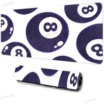 Billiards 8 Ball Mouse Pad XXL Large Anti-Slip Rubber Gaming MousePad Esport Durable Thick Table Mats Office Gamer Long Desk Mat 800x400x2mm