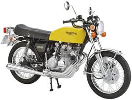 Aoshima Bunka Kyozai The Bike Series 28 Honda CB400 1976 Plastic Model Kit Co., Ltd. (AOSHIMA) 1/12 No. CB400FOUR-I II gray