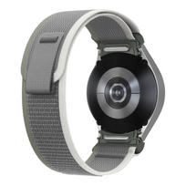 Trail loop Band for Samsung Galaxy watch 7 6 4 classic 44mm 40mm 47mm 43mm/5 Pro 45mm Nylon correa bracelet Galaxy watch 6 Strap Galaxy 5 pro 45mm black