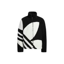 adidas originals Sherpa Jacket Black (Unisex) Velvet Jackets HR3486 M white