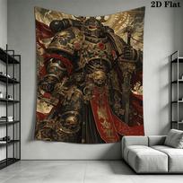 Warhammer 40k Pattern Home Decor Tapestry, Wall Hanging, Decorative RV Wall Cloth.MGT0918390 100cm x 150cm black