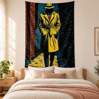 Blake and Mortimer Tapestry highquality for decorating living room bedroom dorm walls ideal as bedroom wallart orholiday gift 130cmx150cm