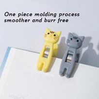 6Pcs Cartoon Shape Cute Windproof Clips Plastic Sealing Clips Memo Paper Clips  Food Bag Sealing pilka
