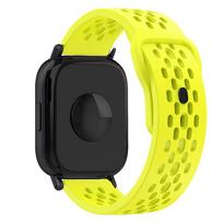 Breathable band For Redmi watch 5 lite/5 active smartwatch Silicone bracelet correa Xiaomi Redmi watch5 active 22mm Watch Straps Redmi Watch 5 Active yellow