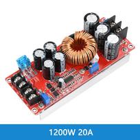 1800W 40A/1200W 20A DC-DC Boost Converter Step Up Module 10-60V To 12-90V Adjustable Voltage Charger Power Supply