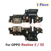 USB Charging Dock Board For Oppo Realme 5 6 Pro 5i 6i 7 7i 4G 5G Charger Socket Port jack plug Connector Flex Cable Repair (1PC) black