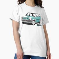 Classic Green Panda Classic T-Shirt XS white