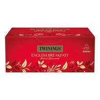 Twinings English Breakfast Black Tea 100 Tea Bags red