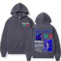 Omar Courtz Por Si Manana No Estoy Tour Merch Hoodies Men Women Fashion Aesthetics Hip Hop Sweatshirts Casual Cozy Fleece Hoodie M beige