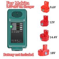 For Makita Battery Charger 7.2V 9.6V 12V 14.4V 18V NI-MH Ni-CD Battery Charger DC1804 DC1414T DC1414F 9100A 9001 DC1801 EU