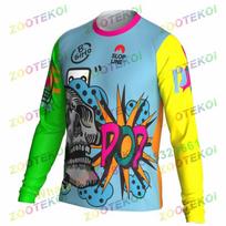 Cycling Quick Dry Motocross Jersey Downhill Mountain Bike Shirt DH MX Motorcycle Clothing Girls And Boys MTB T-Shirts M yellow