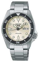 Seiko SEIKO Automatic manual Overseas Model SKX Boy Size Cream SRPK31K1 Watch (with winding) Men's gray