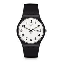 SWATCH Unisex Watch 41mm TWICE AGAIN SO29B703 Simple [Swatch] [ ] white