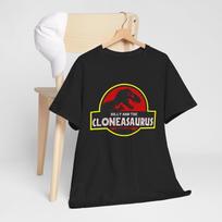 Billy and the Cloneasaurus 90's Cartoon Icon Navy Black Tees T-Shirt Size S-5XL 3XL beige