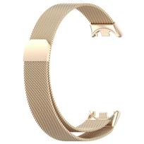 Metal Milanese Loop Strap For Xiaomi Mi Band 11 10 8 9 Accessories Bracelet Pulseira Correa Xiaomi Smart Band 10 9 8 NFC Strap mi band 10 beige