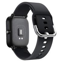 20mm 22mm Watch Straps For Amazfit GTS/2/2e/4/3/GTS2 Mini/GTR 4/47mm/GTR2/2e/3 sport silicone Bracelet Amazfit bip 6 5 3 U band 22mm watch strap juoda