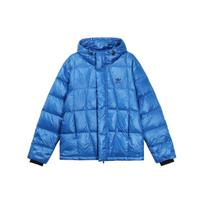 Adidas Originals Down Puffer Jacket Down Jacket Men's Bird Feather Blue IR7130 S gray