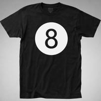 8 Ball T-shirt, Magic Eight Ball, Billiards, Pool, League, Gift, Gameroom retro 3XL white