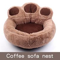 Dog Bed Kennel Pet Products Accessory Mat Accessories for Small Breeds Dogs Sofa Baskets Cats Cushions Puppy Beds Medium Big (Coffee,L 62x68cm) kava
