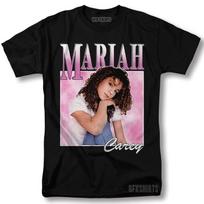 Mariah Carey Shirt Concert Tour Promo Merch Tee Vntg Graphic Design T-Shirt XXXL gray
