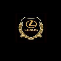 2Pcs LED Car Welcome Door Lights Emblem Accessory For Lexus F SPORT GX460 Ct200h IS250 ES 220D IS200 Fsport GS GX IS LS LX NX RX VU8 2PCS&IS