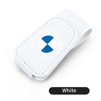 Magnetic Car Glasses Holder Sunshade Platep Card Ticket Clip For BMW G30 G20 M3 M5 E91 E92 E93 E36 E70 X3 X4 X5 X1 E39 F30 rvzc66 white