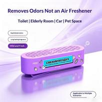 1Pc Deodorizer Removes Odor, Cleaning Odor, Aromatherapy, Fresh Indoor Air For Home Use, And Eliminates Smoke Odor A1 purple