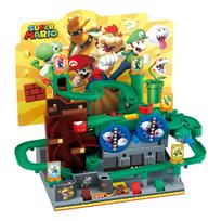 Epoch 2 žaidėjų Super Mario nuotykių žaidimas DX Bouzerio pilis ir 7 spąstai yellow