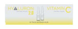 ALCINA Hyaluron 2.0 + Vitamin C Ampulle Odos serumas 5 ml Set Veido serumas