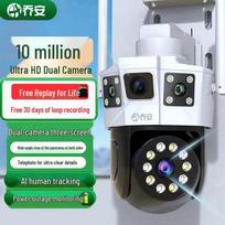 JA-W11G Dual 10MP Outdoor Smart Security Camera CN plug (adapter included) Lifetime 30-Day Loop Recording