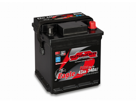 Akumuliatorius Sznajder EAGLE PLUS | 12V 43Ah 340A EN (SZE43R)