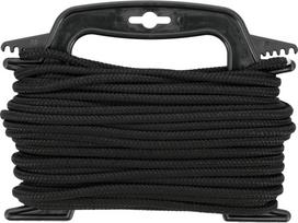 Pinta polipropileno virvė | juoda | 6 mm | 20 m (69469)