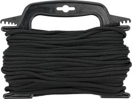 Pinta polipropileno virvė | juoda | 5 mm | 30 m (69465)