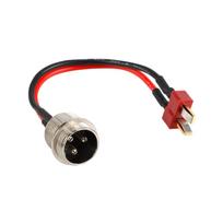 GX16 10 colių elektrinis paspirtukas 3 kontaktų maitinimo įkroviklis T formos galvutės įkrovimo prievado kištukas Įkrovimo kištukas Male Socket Connector Female Plug Elektrinio paspirtuko įkrovimo kištukas C Type A (T type)