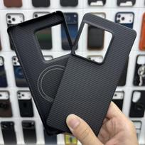 Slim Kevlar Phone Case Sony Xperia 1 VIII Shockproof Hard Cover Carbon Fiber Texture Business Style Back Shell Sony Alpha 1 Mark III