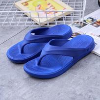 Universalūs PVC laisvalaikio šlepetės: Patogios paplūdimio ir lauko basutės-tanga 38-39 blue