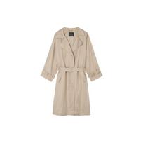 Levis Laisvo kirpimo juosmens dizaino lietpaltis Moteriška viršutinė apranga Chaki 24590-0002 XS beige