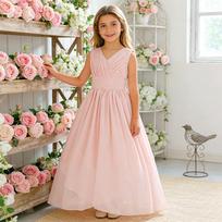 Oficialios princesės suknelės mergaitėms gimtadieniams ir pasirodymams 150cm/10Y beige