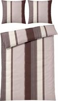 Joop Bedroom Patalynės komplektas Herringbone Stripes 200 x 200 cm Rose iš medvilnės satino su 2 pagalvių užvalkalais 80 x 80 cm