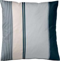 Joop Bedroom Pagalvėlės užvalkalas Herringbone Stripes 80 x 80 cm Ocean iš satino medvilnės