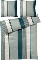 Joop Bedroom Patalynės komplektas Herringbone Stripes 240 x 220 cm Emerald iš satino medvilnės su 2 pagalvių užvalkalais 80 x 80 cm