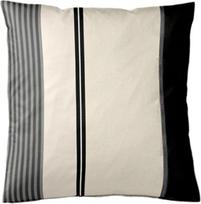 Joop Bedroom Pagalvėlės užvalkalas Herringbone Stripes 80 x 80 cm Black, satinio medvilnė