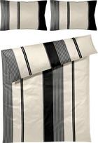 Joop Bedroom Patalynės komplektas Herringbone Stripes 240 x 220 cm Black iš satininės medvilnės su 2 pagalvių užvalkalais 40 x 80 cm