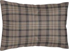 Joop Bedroom Pagalvės užvalkalas Soft Frames 40 x 80 cm, rudas iš flanelinės medvilnės