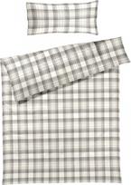 Joop Bedroom Patalynės komplektas Soft Frames 155 x 220 cm kreminės spalvos flanelinės medvilnės su pagalvės užvalkalu 40 x 80 cm