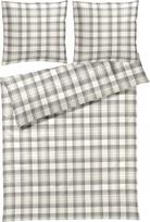 Joop Bedroom Patalynės komplektas Soft Frames 200 x 220 cm kreminės spalvos flanelinės medvilnės su 2 pagalvių užvalkalais 80 x 80 cm