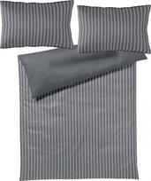 Joop Bedroom Patalynės komplektas Soft Lines 240 x 220 cm, mėlynas, flanelinės medvilnės, su 2 pagalvių užvalkalais 40 x 80 cm