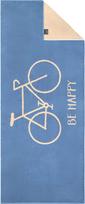 Cawo Rankšluostis saunai Travel Bicycle 70 x 180 cm, turkio spalvos