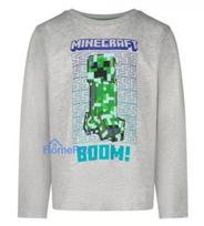 "Minecraft" vaikiški marškinėliai ilgomis rankovėmis